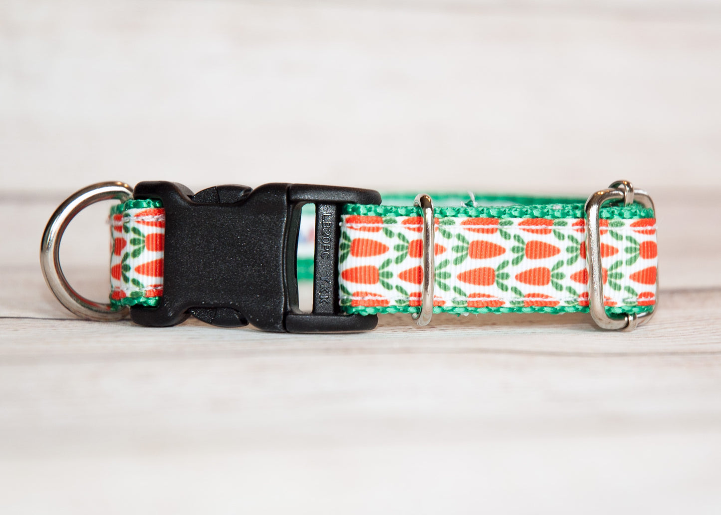 Carrot Dog collar and/or leash. 3/4 inch wide