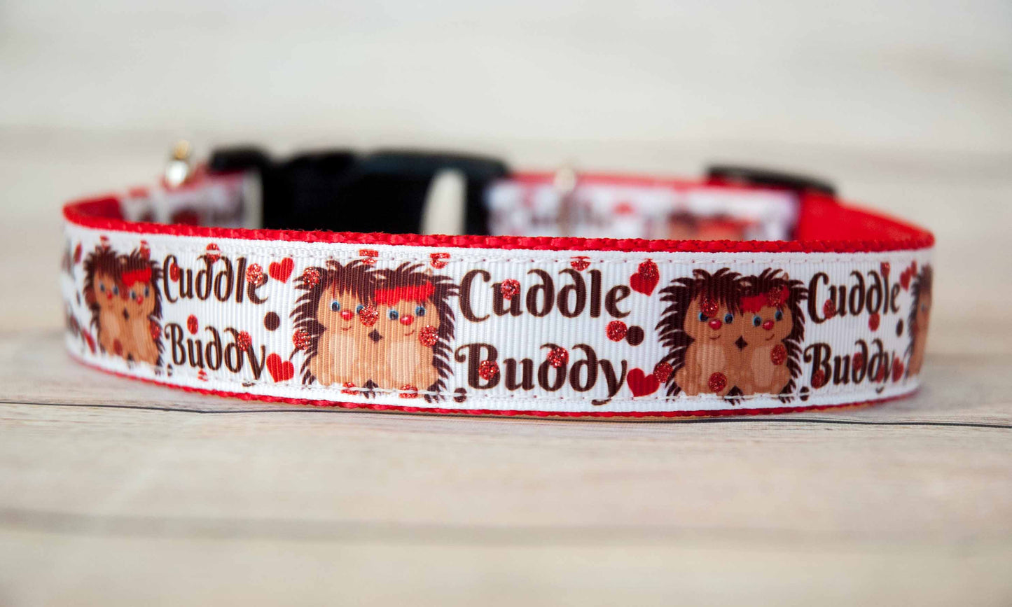 Cuddle Buddy Hedgehog collar and/or leash. 1"wide