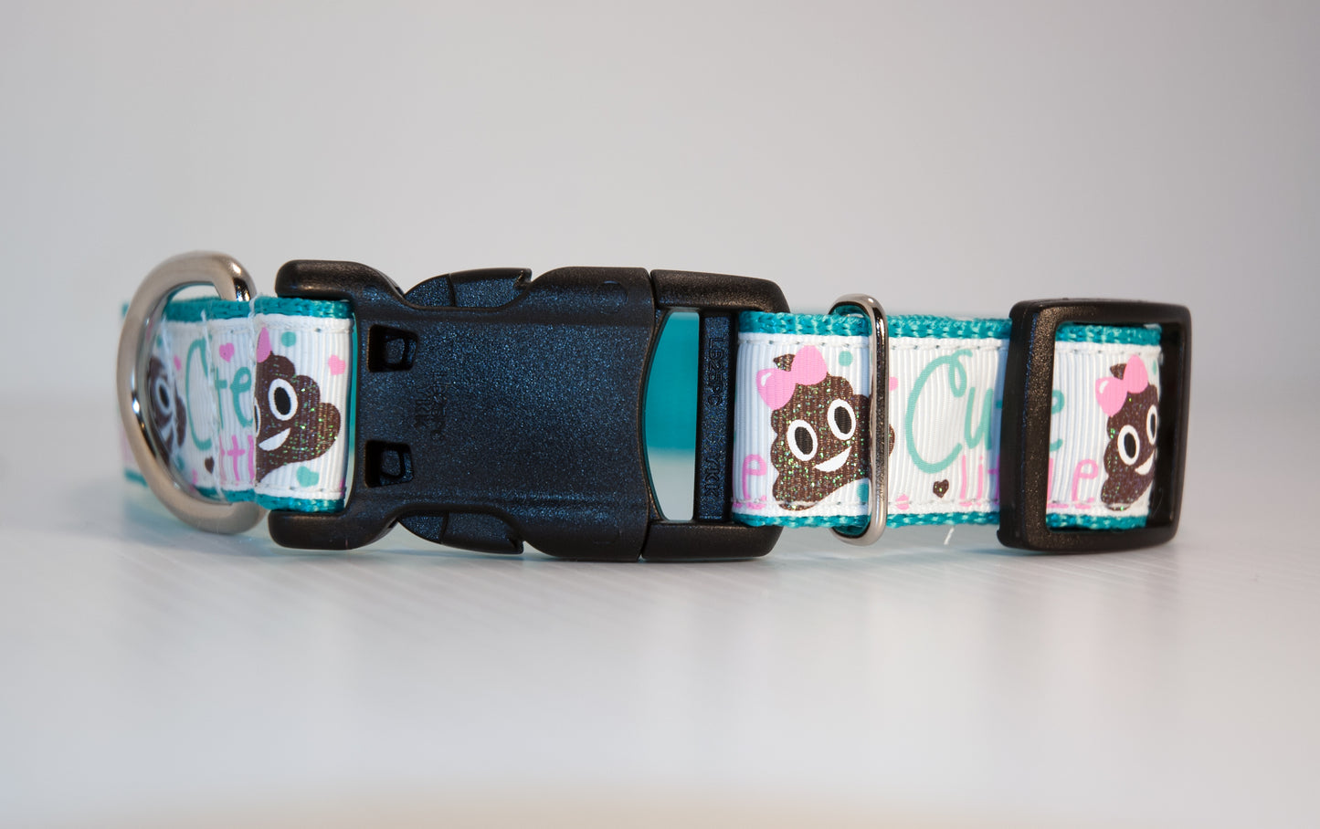 Cute Little Poop dog collar and/or leash. 1 inch wide