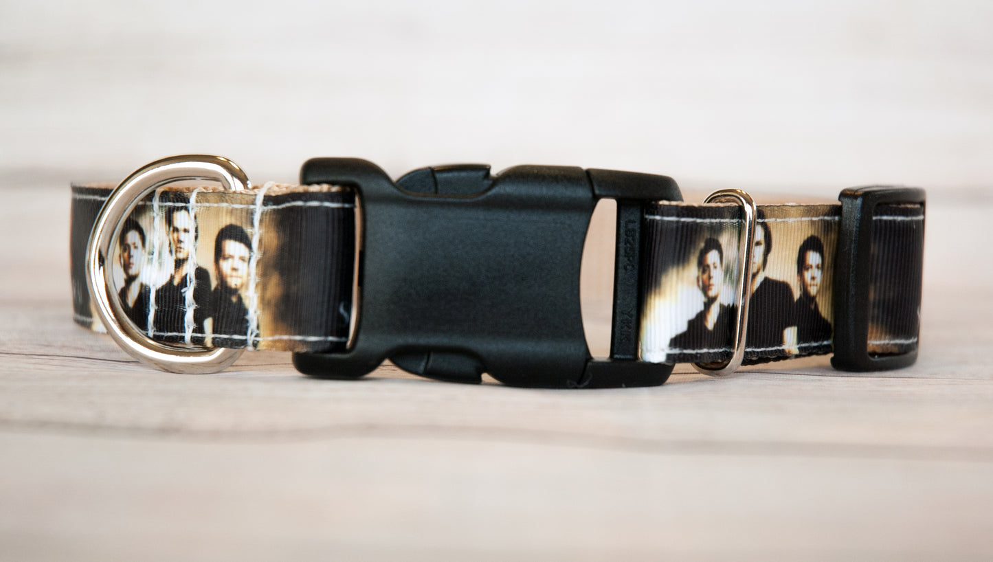 Supernatural dog collar. 1" wide