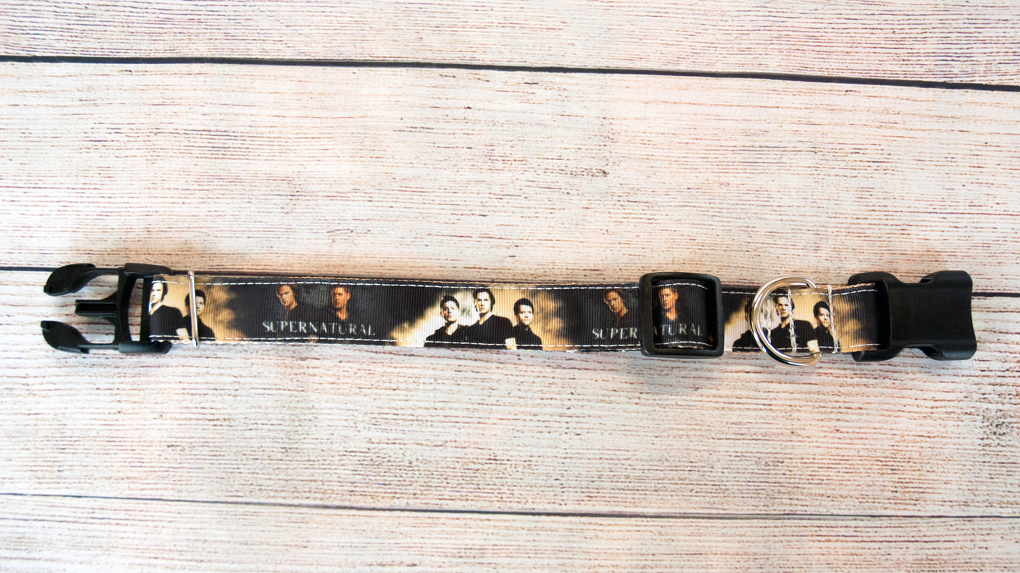 Supernatural dog collar. 1" wide