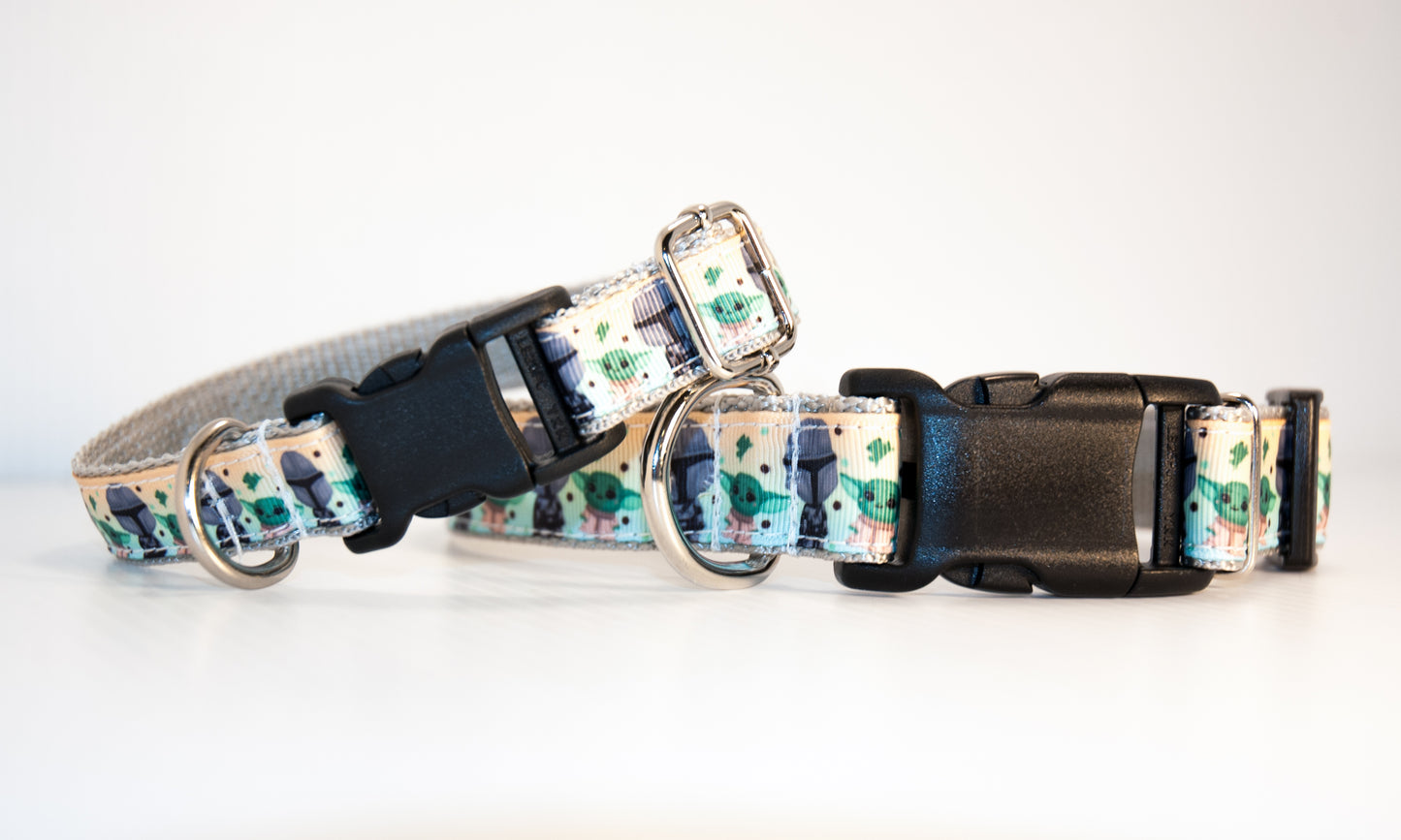 This is the Way dog collar. 3/4 inch or 1 inch wide