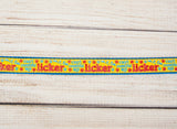 Can't Control My Licker dog collar. 3/4" wide