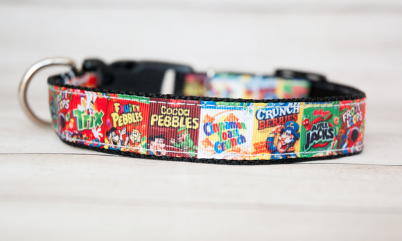 Cereal lover dog collar and/or leash. 1