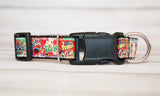 Cereal lover dog collar and/or leash. 1" wide