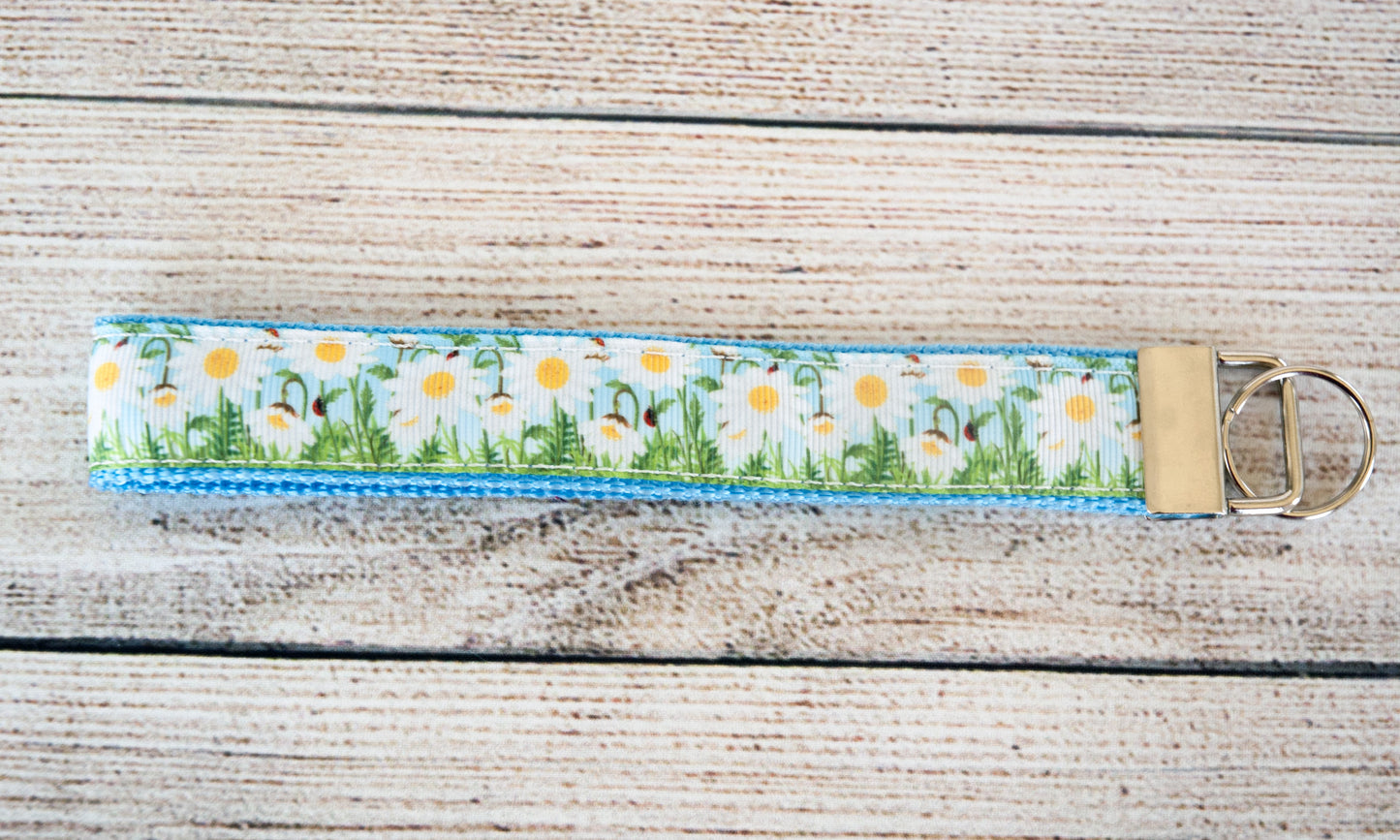 Growing Daisies dog collar and/or leash. 1" wide