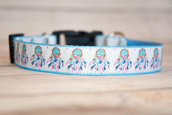 Dream Catcher dog collar and/or leash. 1 inch wide