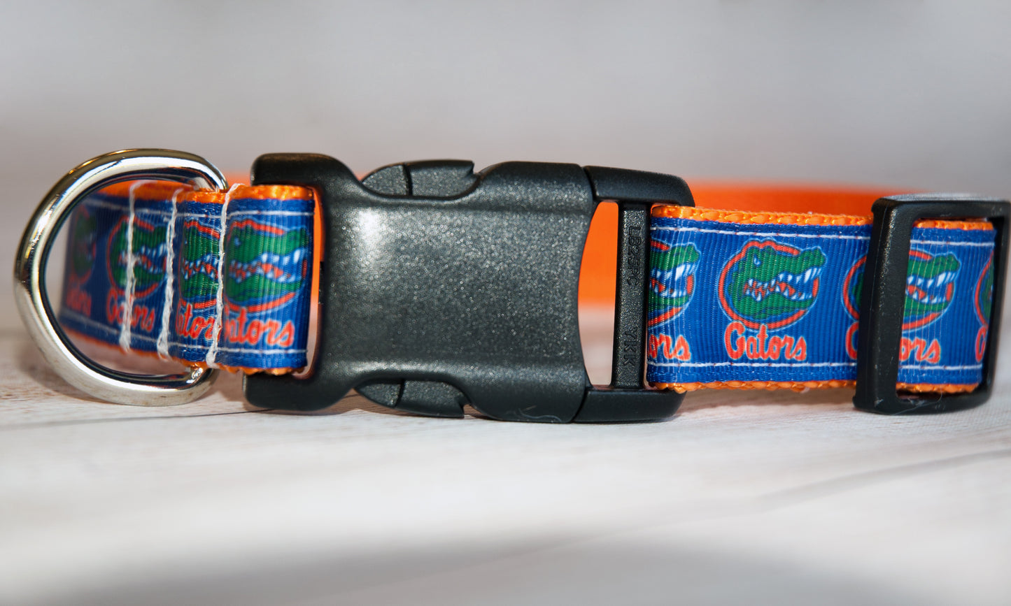 Florida Gators dog collar and/or leash. 1 inch wide