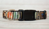 Wizard houses dog collar. 1 inch wide