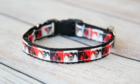 Harlequin collar and /or leash, 1/2
