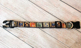 Wizard houses dog collar. 1 inch wide
