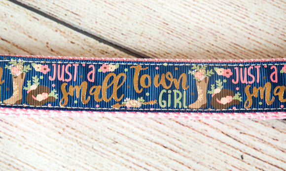 Just a small town girl dog collar and/or leash. 1