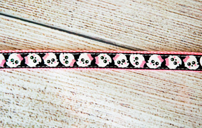 Little Ghosts 1/2" wide dog or cat collar