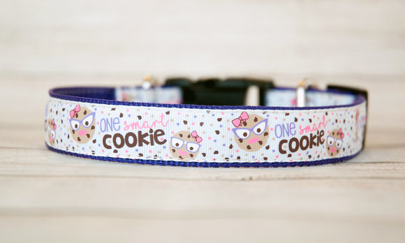 One Smart Cookie dog collar 1