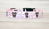 Otterly Adorable dog collar. 1 inch wide