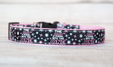 The Sass is Strong with this one dog collar.  1 inch wide