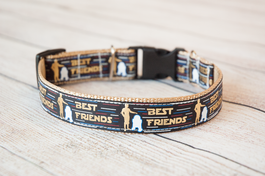 Best Friends droid dog collar and/or leash. 1 inch wide