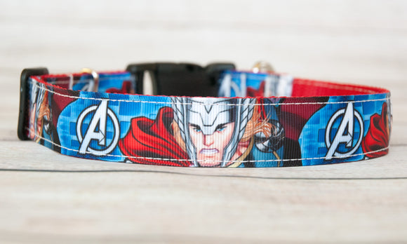 God of Thunder dog collar, Thor dog collar and/or leash, 1