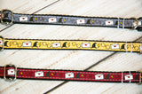 Magic Wizard themed 1/2" wide small dog or cat collar