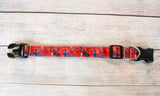 Spiderman dog collar and/or leash. 1 inch wide.